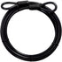 72DPF 15 1 Pack, Master Lock Steel Cable with Looped Ends, ft. Long, Black