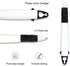 smttw 5-Pack Retractable Neck Pens with Lanyard, Dual Color Ink Ballpoint Pens for Nurses and Students