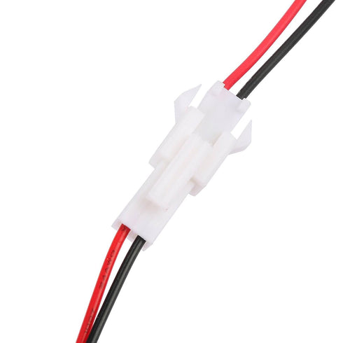 LED Display Voltmeter, 22mm Dual Display Panel Ammeter for AC 0-100A 60-500V Meter Indicator (White)