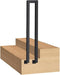 PAUANI Metal Wall Mount Stair Railing, U/M-Shaped Non-Slip Stair Handrail, Elderly Children's Safety