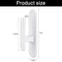 4 Pieces Cord Safety Blind Pull Cord Twister, Window Cord Wrap Cleats for Baby Child Proofing