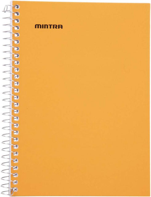 Mintra Office Small Spiral Notebooks, 5x7 Side Spiral, 4pk, Pastel