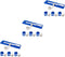 COLLBATH 12pcs Adjustable Medical Wrist Straps for Hospital Patients Extraction Ties for