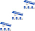 COLLBATH 12pcs Adjustable Medical Wrist Straps for Hospital Patients Extraction Ties for
