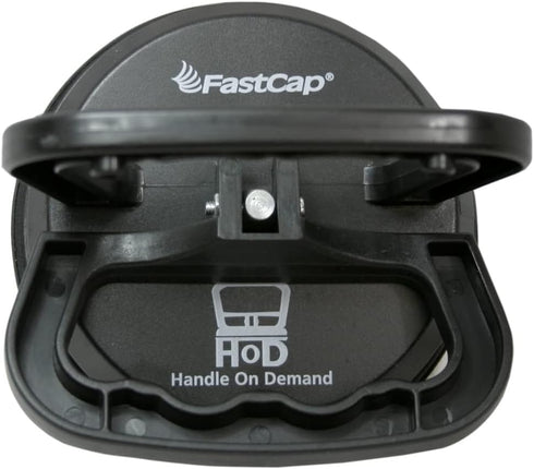 FastCap HOD-SINGLE Single-Hand Handle-on-Demand Lift, Black, Red, with Suction Pad