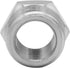 Joywayus 2PCS 1/2 G Male to 3/8 Compression Female Thread Bushing, Nickel Plated Brass Faucet Connector