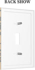 Ntyfur (2) 1 3X5 Cute Giraffe Wall Plate Gang Toggle Light Switch Cover Single Toggle Faceplate Decor