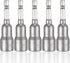 5Pcs Power Nut Driver Set, 1/4 Inch Hex Shank, Magnetic Quick Change Socket Adapter