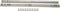 CALLARON Heavy Duty Keyboard Slide Drawer Slides Full Extension Ball Bearing Rail