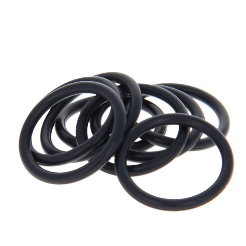Othmro 50pcs Nitrile Rubber O-Rings, 30mm OD, 3.1mm Wire Dia, Black Washers for Oil or Air Sealing