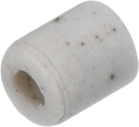 200pcs 0.04x0.12x0.2" MECCANIXITY Ceramic Tube Insulated Electronic Wire Bundle Protection Heat Insulation Tube