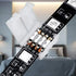 10Packs 4-Pin 10mm WENHSIN RGB LED Light Strip Connectors Unwired Gapless Solderless Adapter Terminal Extension