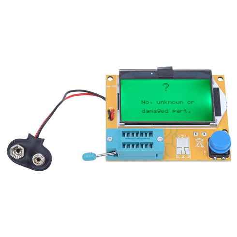 Meter Transistor Tester Graphical Resistance Capacitance Checker LCRT4 for Electronic Component Detection