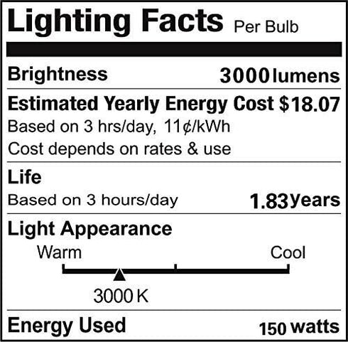 VSTAR 150W 110-130V Bulb, Bulb Lighting,Pack 4 JDD Type Frosted Halogen Light Replacement Modeling for Photo Studio