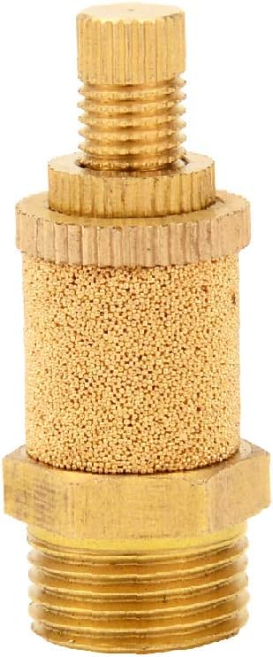 Pneumatic PSB Muffler Silencer, 3/8" NPT Male Thread Air Flow Control