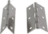 MDXing 12PCS 66x38x1.2mm Stainless Steel Butt Hinge Silver Door Hinges Window Hinge Indoor and Outdoor Hinge Suitable