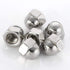 3/8-16 Acorn Cap Hex Nuts, 304 Stainless Steel 18-8, Bright Finish, 15 PCS