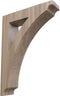 Ekena Millwork BKTW01X06X09THWA Small Thorton Wood Wood Brackets, 1 3/4"W x 6