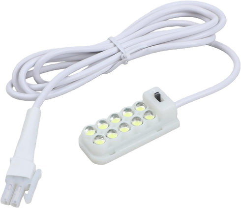 0 3W 5V 10 Magnetic LED Sewing Machine Work Light Desk Lamp with LEDs for Focused Illumination of Industrial
