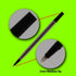 Jaymo Replacement for Parker Quink 1950323 - Rollerball Pen Refill, 2 Black, Measures 4.56 in / 116 mm Long