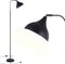 Industrial LED Floor Lamp,Black Metal Adjustable Standing Lamp for Living Room, Bedroom,