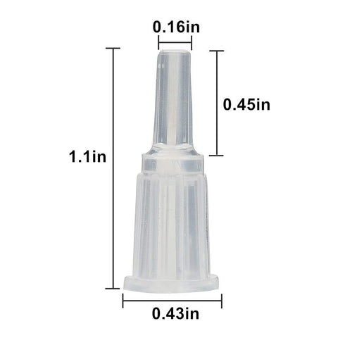 4 Pack 100ml Large Plastic Syringes for Scientific Labs, Nutrient Measuring and Watering