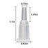 4 Pack 100ml Large Plastic Syringes for Scientific Labs, Nutrient Measuring and Watering
