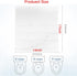Generic 50Pcs Disposable Toilet Seat Covers, Portable Travel Toilet Seat Covers,Hotel Toilet Paper Pad,Travel Essential