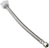 CNCT1274 No Lead Stainless Steel Braided Tank Supply Line with 3/8'' Compression Fitting and 44020 BC Plastic Nut, 12 by HIGHCRAFT