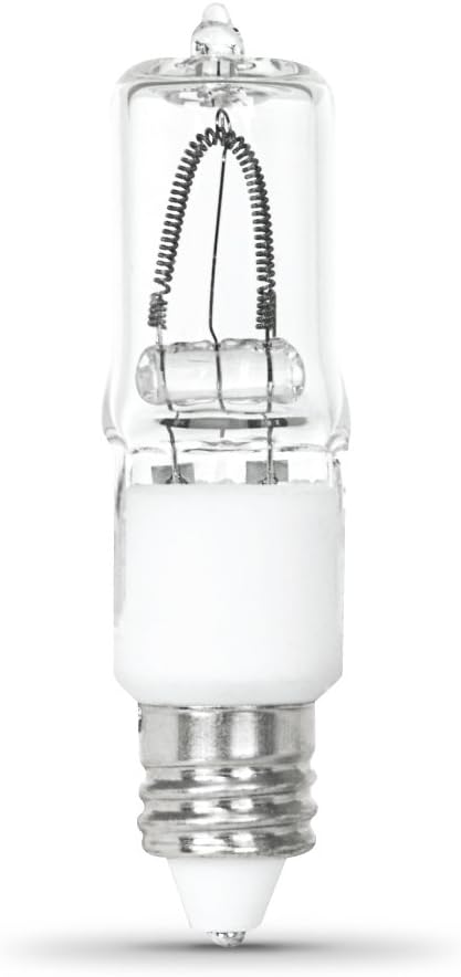 Feit Electric Q75/CL/MC 75-Watt Halogen T4 Bulb
