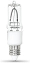 Feit Electric Q75/CL/MC 75-Watt Halogen T4 Bulb