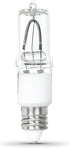 Feit Electric Q75/CL/MC 75-Watt Halogen T4 Bulb