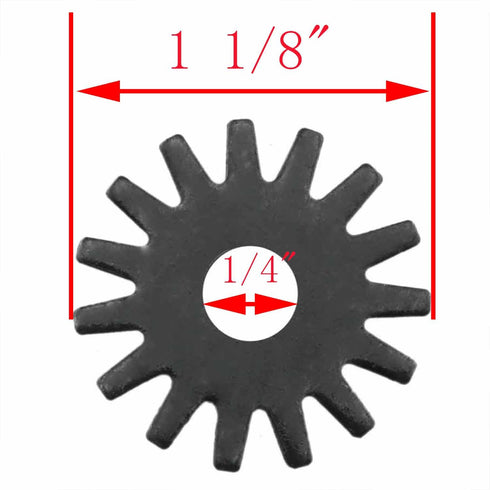 CHENJIN 10PCS Abrasive Wheel Dresser Replacement Blades Small Spade Blade Sanding Wheel Sharpener Electric Grinder Accessories Grinding Tools