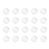 uxcell 6mm Solid Round Clear Glass Ball Boiling Stones, Soda Lime Glass Beads, 500pcs