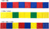 Set 400 EAI Education Color Tiles: Plastic - of in a Jar