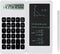 Desktop Calculator with Writing Screen, Large Display, and Quiet Design - Ideal for Students and Office Workers (White)