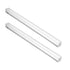 uxcell Clear Acrylic Rod Square Shape PMMA Bar, 0.6" x 0.6" x 10", 2 Pcs