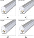 Kryfelix T5 220V 9W 14W 18W Smart Tube Lamp PVC Plastic Fluorescent Tube Smart Wall Lamp
