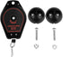 Hanging Retractable Spring Balancer Tool Holder - 0.6~2.0kg ES620 for Air or Power Tools (Black)