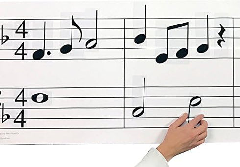 Hangable Plastic Music Note & Music Symbol Teaching Set