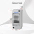 2 Way Circuit Breaker MCB Distribution Protection Box with DIN Rail, IP65 Waterproof,for Indoor and Outdoor