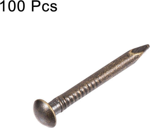 uxcell Small Tiny Brass Nails 1.5x15mm for DIY Wooden Hardware Accessories 100pcs