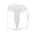 PATIKIL 55mm Perforated Insulation Pins, 50 Set Insulating Nails Shooting Nail Wall Plug Plastic Washers Steel Nails Bolt for Fixing Foam Board to Masonry Wall or Ceiling