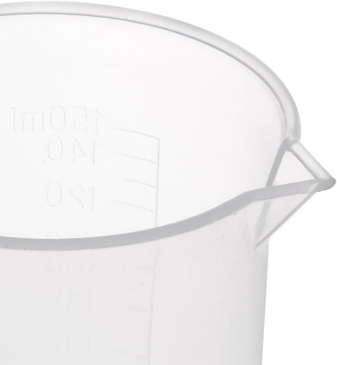 uxcell 5pcs Measuring Cup Labs PP Graduated Beakers, 150ml