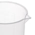 uxcell Measuring Cup 150ml, PP Plastic Graduated Beaker, Transparent for Lab Kitchen, 3pcs