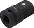 Impact Socket Adapter and Reducer 1/2 Inch Drive F to 1 Inch M, Chrome Molybdenum Steel Converter for Auto Construction by VictorsHome
