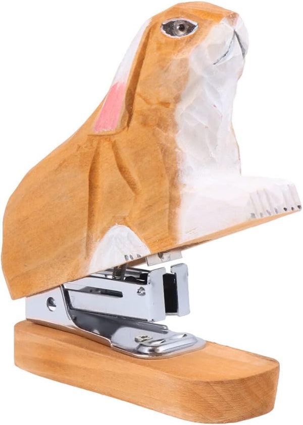 Cute Animal Stapler, Kids Stapler for Office Supplies, Miniature Portable Stapler for Desk and Paper Clips