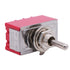 Twidec 2Pcs Mini Toggle Switch 4PDT 3 Position 12 Pins ON/Off/ON Miniature Switch with Waterproof Cap