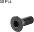 uxcell M3x8mm 10.9 Carbon Steel Countersunk Head Hex Socket Screw, Pack of 50