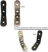 ZHome 505017MM 4Sets Stainless Steel L Shape Corner Bracket Wall Shelves Hanging Brace Joint Right Angle Bracket